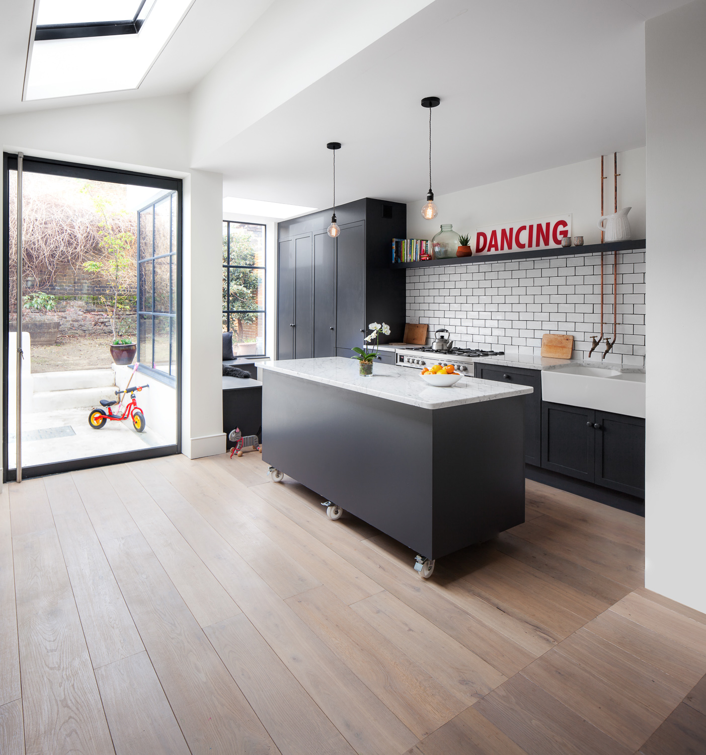 Grey Oak Wooden Floor