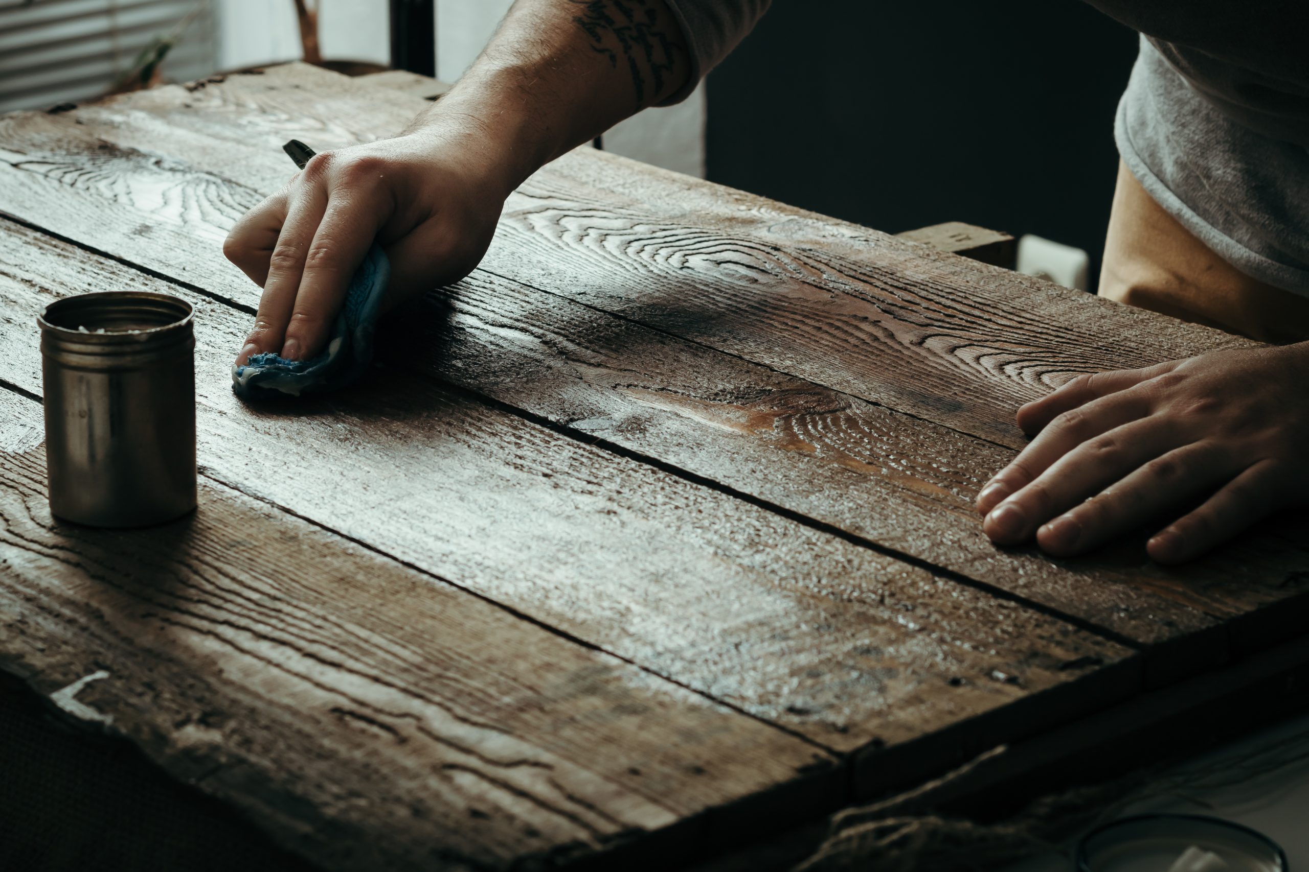 specialist finishing techniques and colouring processes